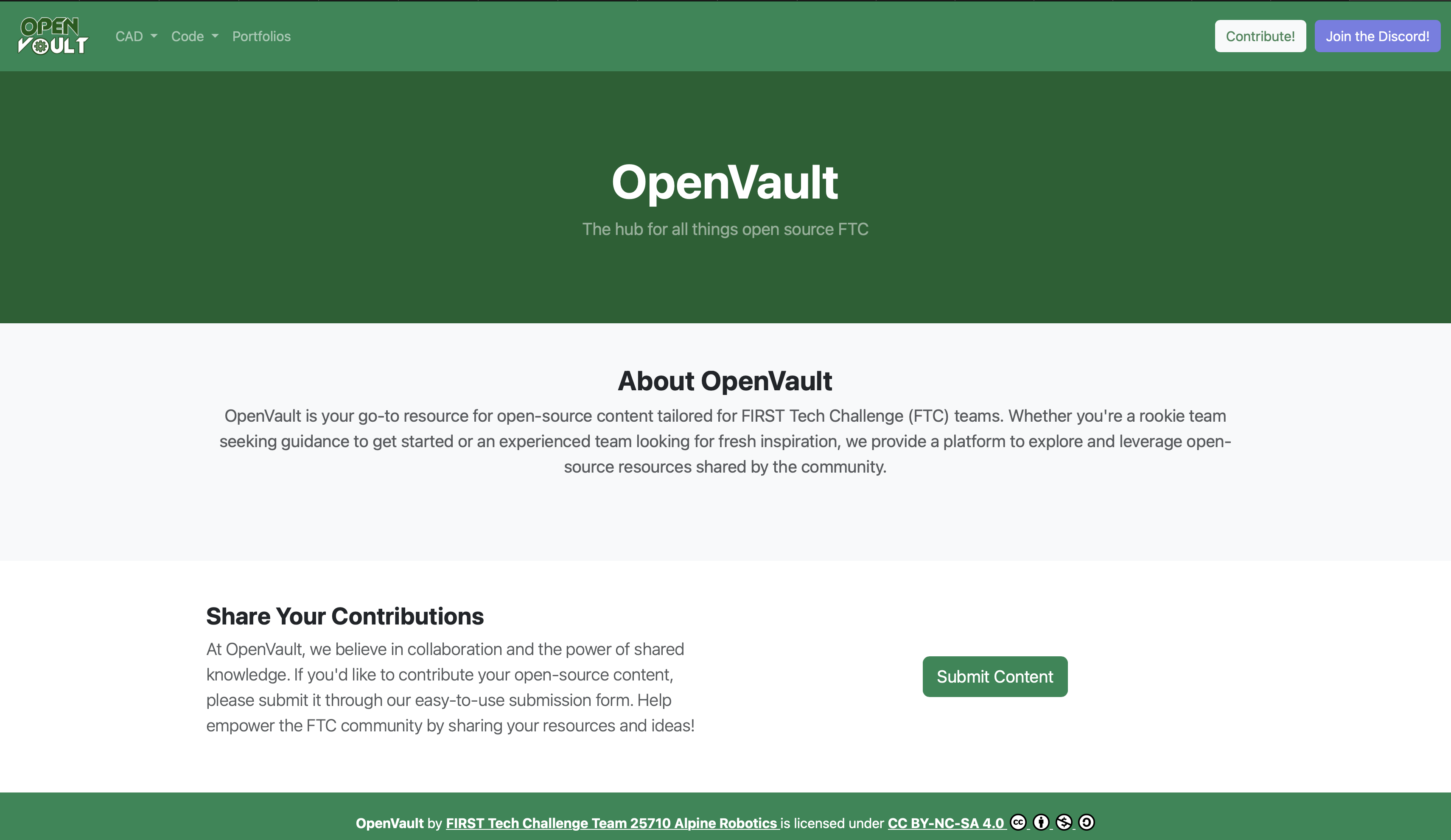 OpenVault Image